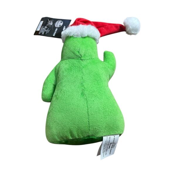Disney Nightmare Before Christmas Oogie Boogie 7" Green Mini Plush with Hat NEW - Picture 3 of 4